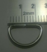 Picture of 20mm D-Ring - Non Welded - Stainless Steel