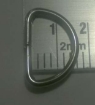 Picture of 20mm D-Ring - Non Welded - Stainless Steel