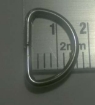 Picture of 28mm D-Ring - Non Welded - Stainless Steel