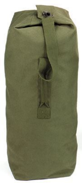 21 by 36 Inch Top Load Heavyweight Canvas Duffle Bag by Rothco