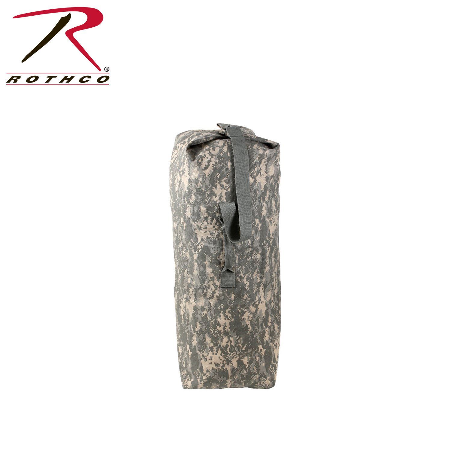 Rothco Heavyweight Canvas Duffle Bag - Olive Drab, 21" X 36" Top Load Gear Bag