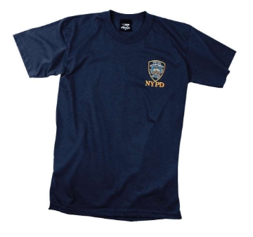 Show details for Officially Licensed NYPD Emblem T-Shirt by Rothco® Picture of Officially Licensed NYPD Emblem T-Shirt by Rothco®