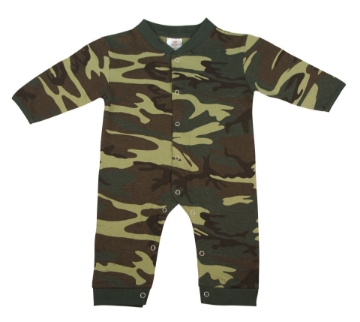 Show details for BLOWOUT - Infant Camo Long Sleeve and Leg One-piece Bodysuit by Rothco® Picture of BLOWOUT - Infant Camo Long Sleeve and Leg One-piece Bodysuit by Rothco®
