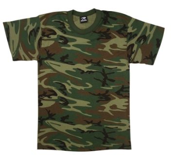 Show details for T-Shirt - US Made Camo Poly/Cotton by Rothco® Picture of T-Shirt - US Made Camo Poly/Cotton by Rothco®