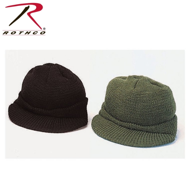 Rothco Jeep Cap Toque Wool Olive Black Adventure Gear Canada