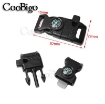 Picture of 5/8 Inch Whistle Buckle with Flint Fire Starter Escaper and Compass by CooBigo