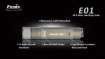 Picture of E01 Flashlight - Max 13 Lumens by Fenix™ Flashlight