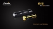 Picture of E12 Flashlight - Max 130 Lumens by Fenix™ Flashlight