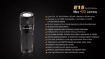 Picture of E15 2016 Flashlight - Max 450 Lumens by Fenix™ Flashlight