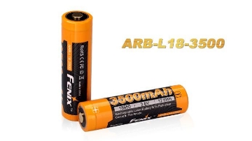 Show details for 18650 ARB-L18-3500 Rechargeable Li-ion Battery by Fenix™ Picture of 18650 ARB-L18-3500 Rechargeable Li-ion Battery by Fenix™
