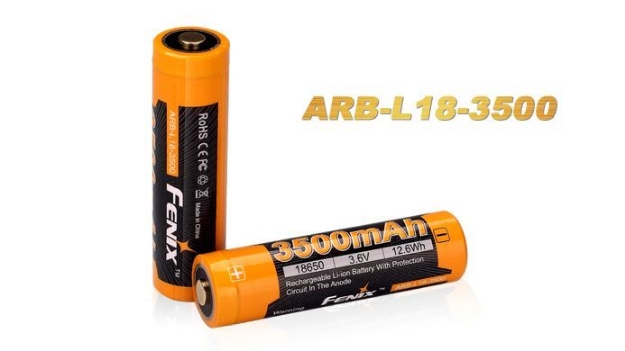 Picture of 18650 ARB-L18-3500 Rechargeable Li-ion Battery by Fenix™