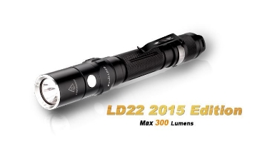 Show details for LD22 2015 Flashlight - Max 300 Lumens by Fenix™ Flashlight Picture of LD22 2015 Flashlight - Max 300 Lumens by Fenix™ Flashlight