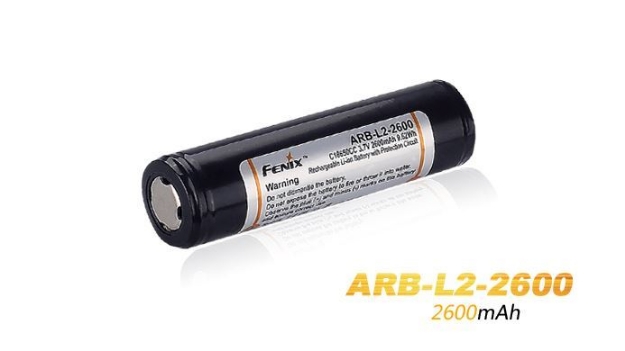 Picture of 18650 ARB-L2-2600 Rechargeable Li-ion Battery by Fenix™