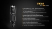 Picture of TK16 Flashlight - Max 1,000 Lumens by Fenix™ Flashlight
