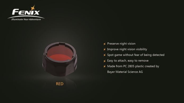 Picture of Filter Adapter Red (AD301) by Fenix™