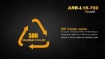 Picture of 16340 ARB-L16-700 Rechargeable Li-ion Battery by Fenix™