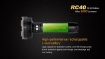Picture of RC40 2016 Flashlight - Max 6,000 Lumens by Fenix™ Flashlight