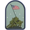 Picture of Iwo Jima 2.1" x 3" 3D PVC Morale Patch by Maxpedition®