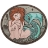 Picture of Mermaid 3.02" x 3.02" 3D PVC Morale Patch by Maxpedition®