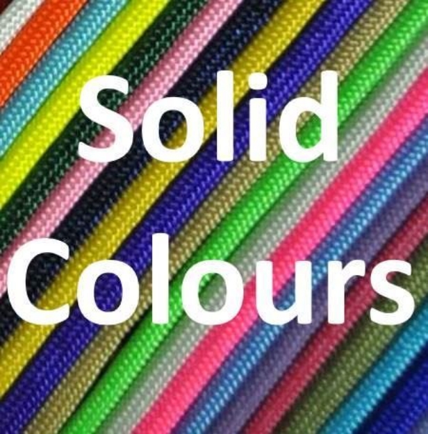 Picture of 100 Foot Solid Colour - Nylon 7 Strand Paracord By R&W Rope