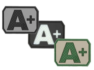 Show details for A+ (Positive) Blood Type Patch  1.5" x 1.125" Picture of A+ (Positive) Blood Type Patch  1.5" x 1.125"
