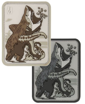 Show details for Bear Sharktopus 2" x 2.6" 3D PVC Morale Patch by Maxpedition® Picture of Bear Sharktopus 2" x 2.6" 3D PVC Morale Patch by Maxpedition®