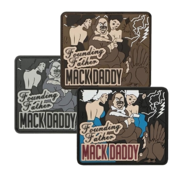Show details for Ben Franklin Mack Daddy PVC Patch 3" x 2.6" by Maxpedition® Picture of Ben Franklin Mack Daddy PVC Patch 3" x 2.6" by Maxpedition®