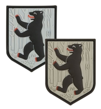 Show details for Berlin Bear Patch 1.63" x 2.125" 3D PVC Morale Patch by Maxpedition® Picture of Berlin Bear Patch 1.63" x 2.125" 3D PVC Morale Patch by Maxpedition®
