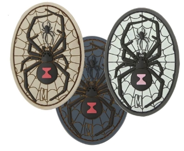 Show details for Black Widow PVC Patch 2" x 3" by Maxpedition® Picture of Black Widow PVC Patch 2" x 3" by Maxpedition®
