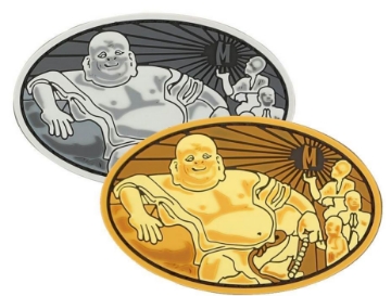 Show details for Buddha Laughing PVC Patch 2.9" x 1.8" by Maxpedition® Picture of Buddha Laughing PVC Patch 2.9" x 1.8" by Maxpedition®