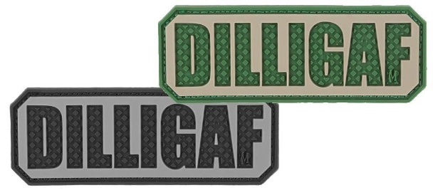 Picture of DILLIGAF PVC Patch 2.75" x 1" by Maxpedition®