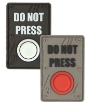 Picture of DO NOT PRESS PVC Patch 1.5" x 2.25" by Maxpedition®