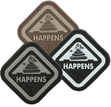 Show details for It Happens PVC Patch 2" x 2" by Maxpedition® Picture of It Happens PVC Patch 2" x 2" by Maxpedition®