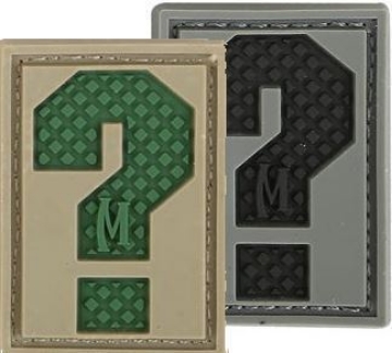 Show details for LETTER "?" PVC Patch 0.84" x 1.18" by Maxpedition® Picture of LETTER "?" PVC Patch 0.84" x 1.18" by Maxpedition®