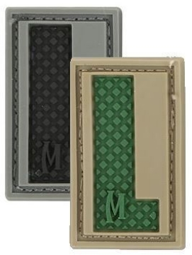 Show details for LETTER "L" PVC Patch 0.7" x 1.18" by Maxpedition® Picture of LETTER "L" PVC Patch 0.7" x 1.18" by Maxpedition®