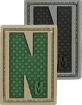 Picture of LETTER "N" PVC Patch 0.84" x 1.18" by Maxpedition®