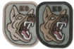 Picture of German Shepherd 1.2" x 1.4" 3D PVC Morale Patch by Maxpedition®