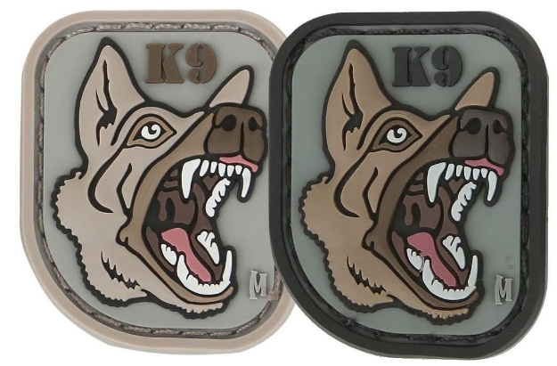 Picture of German Shepherd 1.2" x 1.4" 3D PVC Morale Patch by Maxpedition®