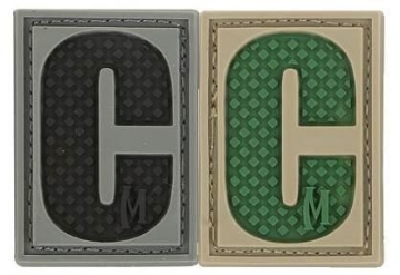 Show details for LETTER "C" PVC Patch 0.84" x 1.18" by Maxpedition® Picture of LETTER "C" PVC Patch 0.84" x 1.18" by Maxpedition®