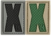 Picture of LETTER "X" PVC Patch 0.7" x 1.18" by Maxpedition®