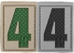 Picture of Number 4 PVC Patch 0.84" x 1.18" by Maxpedition®