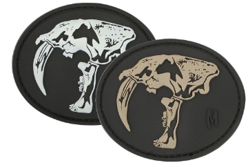 Show details for Sabertooth Skull PVC Patch 3" x 2.5" by Maxpedition® Picture of Sabertooth Skull PVC Patch 3" x 2.5" by Maxpedition®