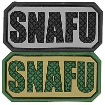 Show details for SNAFU PVC Patch 2" x 1" by Maxpedition® Picture of SNAFU PVC Patch 2" x 1" by Maxpedition®