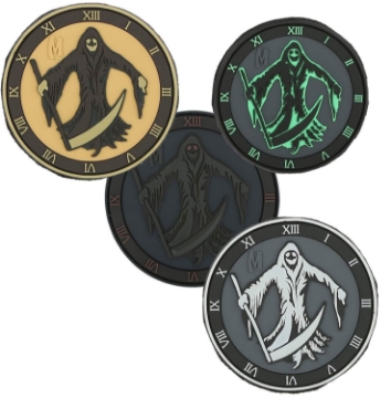 Show details for Reaper PVC Patch 3" x 3" by Maxpedition® Picture of Reaper PVC Patch 3" x 3" by Maxpedition®