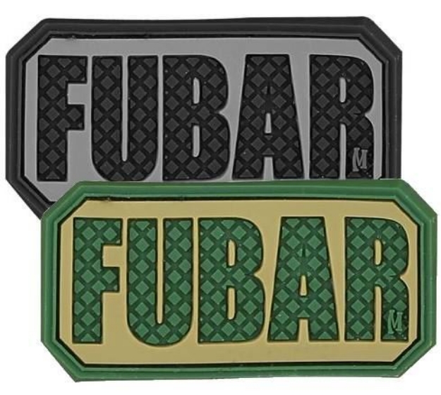 Picture of FUBAR PVC Patch 2" x 1" by Maxpedition®