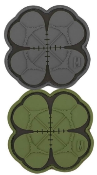 Show details for Lucky Shot Clover PVC Patch 2" x 2" by Maxpedition® Picture of Lucky Shot Clover PVC Patch 2" x 2" by Maxpedition®