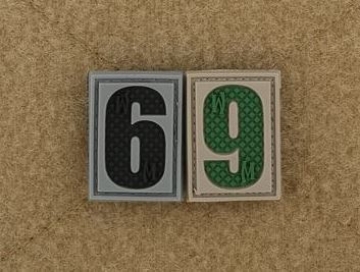 Show details for Number 6/9 PVC Patch 0.84" x 1.18" by Maxpedition® Picture of Number 6/9 PVC Patch 0.84" x 1.18" by Maxpedition®