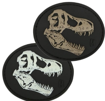 Show details for T Rex Skull PVC Patch 3" x 2.5" by Maxpedition® Picture of T Rex Skull PVC Patch 3" x 2.5" by Maxpedition®