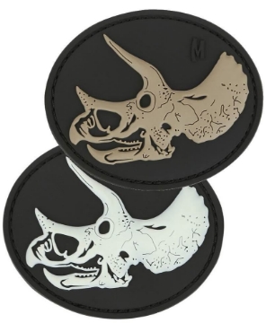 Show details for Triceratops Skull PVC Patch 3" x 2.5" by Maxpedition® Picture of Triceratops Skull PVC Patch 3" x 2.5" by Maxpedition®