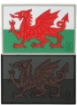 Picture of Welsh Flag PVC Patch 3" x 2" by Maxpedition®